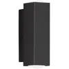 FISCHER & HONSEL Applique murale spot mural couloir lumière salon métal noir h 13 cm
