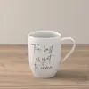 Villeroy & Boch - Tasse avec anse « The best is yet come », 280 ml, po...