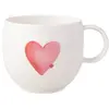 Villeroy & Boch Henkelbecher Sending Love With Love, Tasse, Blanc