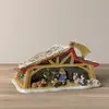 Villeroy & Boch Toy’S Delight Chemln de Table Gobelin XL, Rouge/Multicolore, 49 x 143 cm