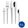 Villeroy & Boch Villeroy-Boch - Ménagère 30 Pièces Inox - 12-6529-9050