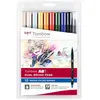Set de 10 feutres Tombow France & Benelux Abt Dual Manga Shonen