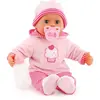 Bayer Design - Babypop First Words Baby 38 cm in roze