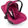 Bayer Design - Autostoeltje Deluxe Car Seat voor poppen - Roze met Fee