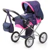 Bayer - Poppenwagen City Star - Blauw en Roze