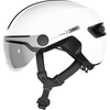 Abus HUD-Y Ace Casque de cyclisme Shiny Blanc/L 57-61 cm, unisexe, adulte, taille unique