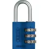 Cadenas à combinaison 145 - ABUS - 145/30 BLEU