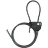 ABUS Abus Multiloop 210/185 Antivol Double Câble Noir 185 Cm