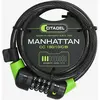 Antivol câble ABUS Citadel CC 180/10/C/B - noir/vert - Vélo loisir