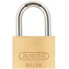 Merkloos / Sans marque ABUS 60 verschillend sluitend hangslot met 2 sleutels 60/50