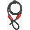 Abus 25719 câble antivol cobra 12 120 avec 2 boucles noir