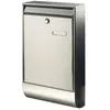 BURG-WÄCHTER Boîte aux lettres Berlin-Set 37770 Ni Inox Argenté
