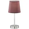 Wofi 832401510000 Cesena Lampe de Bureau E14 1 x 42 W Bordeaux