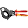 Knipex 9536280 Kabelschaar ratelprincipe - 280mm