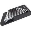 Hazet Jeu de clés polygonales doubles 610N/8RS   Profil Traction à 12 pans extérieurs   8 pièces   6 x 7   21 x 22
