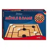 Deluxe - 606108012 - jeu classique - moulin & dames