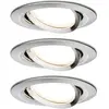 Paulmann Premium Inbouwspot Coin - set van 3 - Slim - dimbaar - rond -...