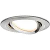 Inbouwlamp Paulmann Nova 93482 LED N/A Vermogen: 6 W Warmwit N/A