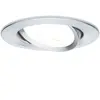 Spot encastrable LED GU10 Paulmann 93468 blanc chaud 6.5 W aluminium