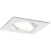 Paulmann Paulmann Spot Nova Carré Inclinable/Dimmable Blanc