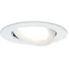 Spot encastrable LED LED Paulmann 93448 blanc chaud 6.5 W blanc (mat)