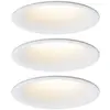 Paulmann 93419 LED spots encastrés Cymbal incl 3x6,5W IP44 gradable pr...
