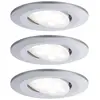 Paulmann, Applique + plafonnier, Luminaire encastré Calla Set (560 lm)