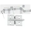 Paulmann - Duo profil Fixture 4 Pack Transparent, métal, plastique 702,75