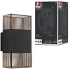 Paulmann Ap Tharin Ip44 Led 3000k 2x 3,7w Noir 230v Métal