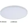 Paulmann Panneau Led Velora D.400mm 19w 2100lm 3000k Métal Blanc 230v