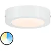 Paulmann 79790 Panneau LED Carpo rond incl. 1x10,2 watts gradable écla...