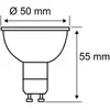 Paulmann ledspot GU10 - 2200K goudlicht - 320lm - 4,3W