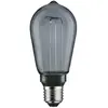 Paulmann Piston à LED de l'édition de lueur intérieure E27 230V 80LM 3,5W 1800K Smoke Verre