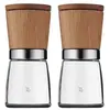 WMF 652314500 Set de 2 Moulins à épices Verre, Marron, 14 cm