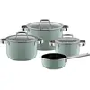 WMF Fusiontec Mineral Pro Batterie de Cuisine 4 Pièces Eucalyptus Haze