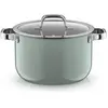 WMF Fusiontec Mineral Pro, Kochtopf mit Deckel, 24 cm, Eucalyptus Haze...
