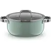 WMF Fusiontec Mineral Pro, Bratentopf mit Deckel, 24 cm, Eucalyptus Ha...