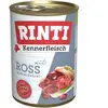 6x400g RINTI Kennerfleisch, cheval- Pâtée pour chien