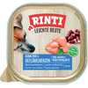 9x300g RINTI Plaisir léger poulet, coeurs de volaille nourriture humide pour chien