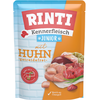 Lot Sachets RINTI 20 x 400 g pour chien - junior poulet