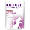 6x85g Sensitive poulet, canard Kattovit - Pâtée pour chat