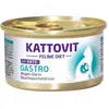 6x85g Gastro canard Kattovit - Pâtée pour chat