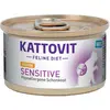 Kattovit Sensitive 6 x 85 g pour chat - poulet