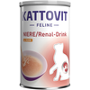 Boisson Kattovit Renal Drink pour chat - canard (12 x 135 mL)