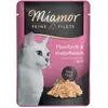 6x100g Miamor Filets fins en gelée thon, crabe - Pâtée pour chat