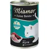 12 x 400 g Miamor Proies fines dinde nourriture humide pour chats