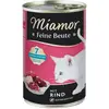 12 x 400g de boeuf Miamor Proie fine nourriture humide pour chats