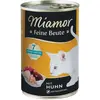 12 x 400g poulet Miamor Proies fines nourriture humide pour chats