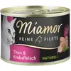 Miamor Filets Fins Naturels 6 x 156 g pour chat - thon, crabe