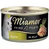 6x100g Filets Fins poulet en gelée Miamor - Pâtée pour chat